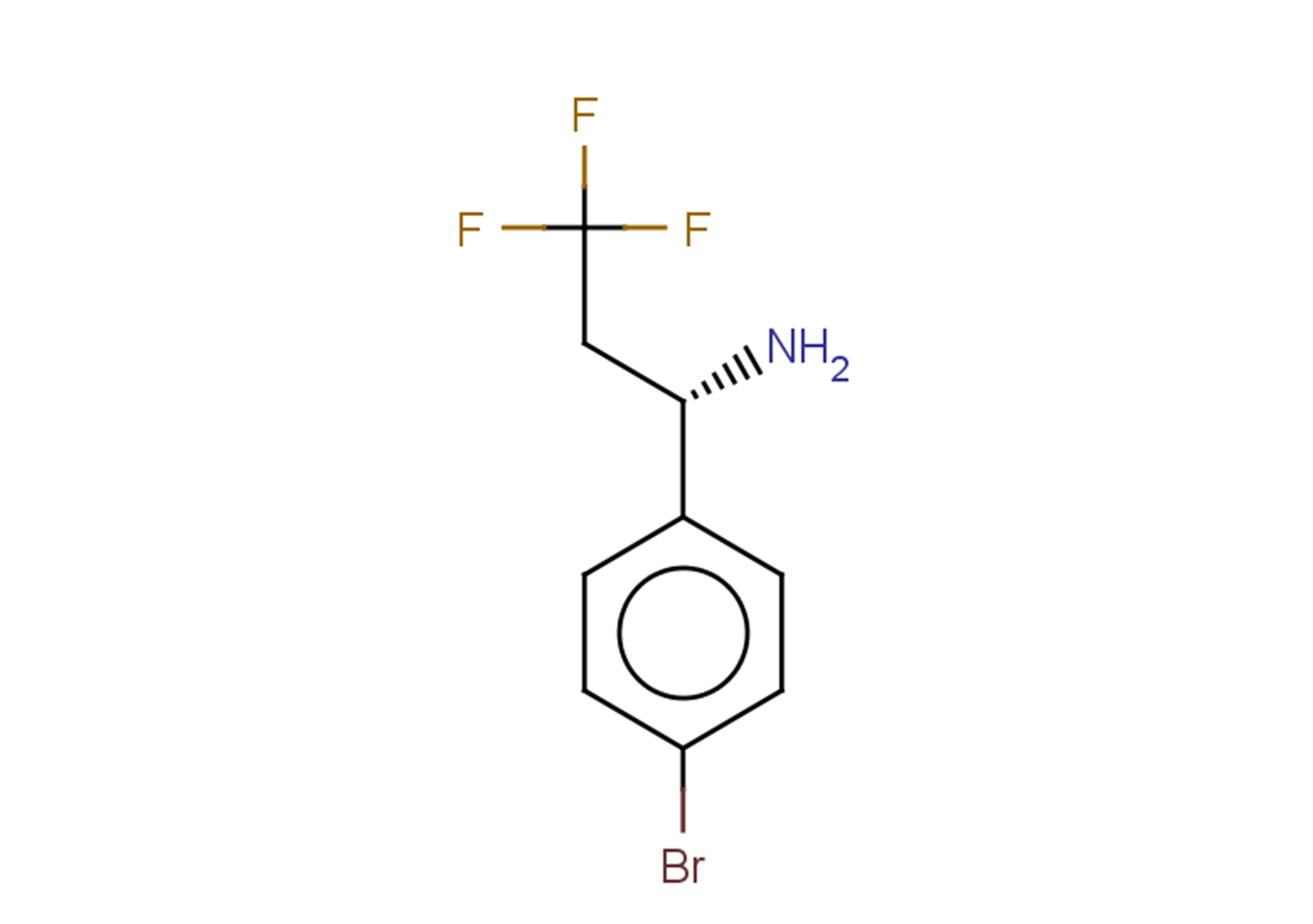(1S)-1-(4-bromophenyl)-3,3,3-trifluoropropan-1-amine