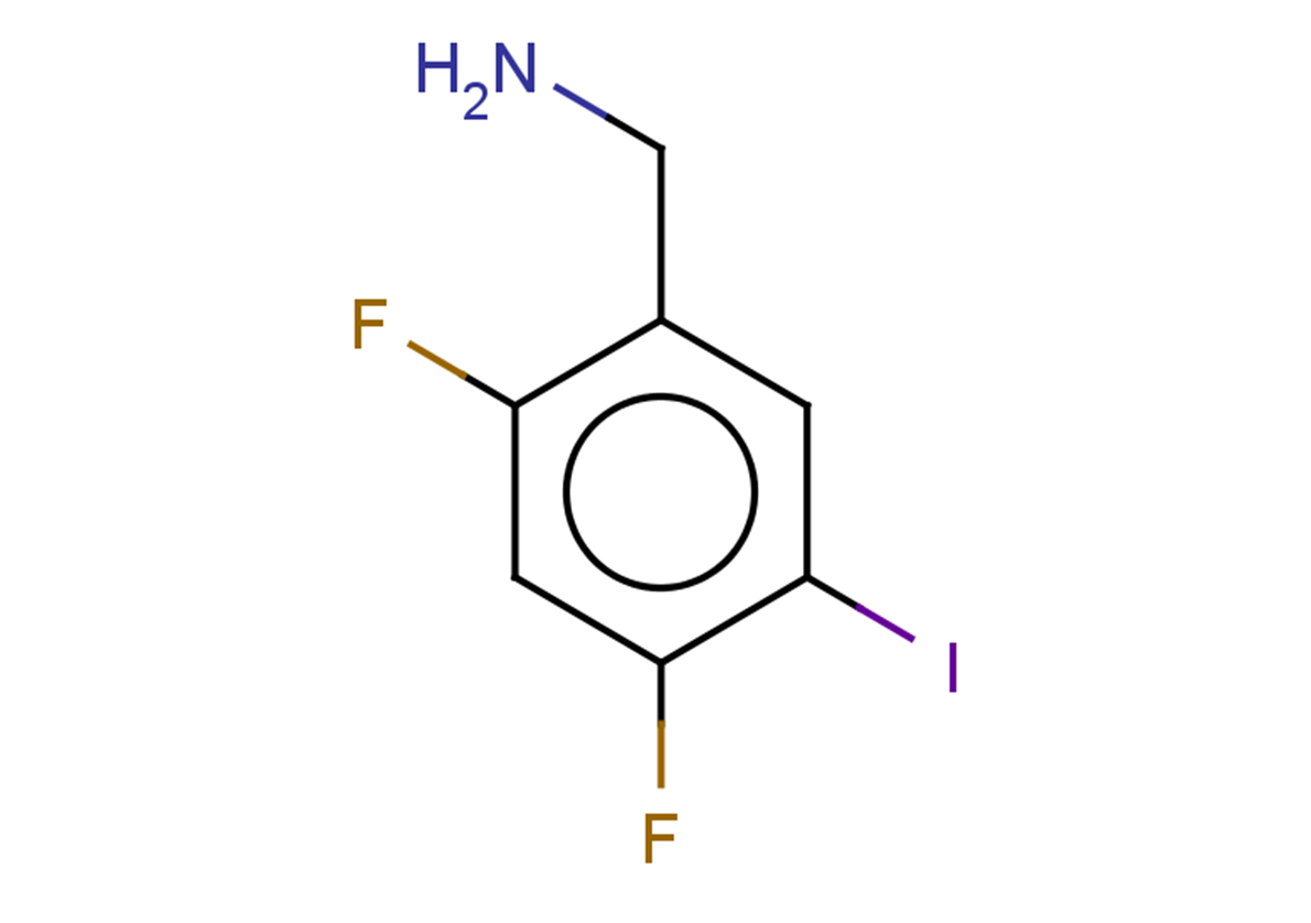 (2,4-difluoro-5-iodophenyl)methanamine