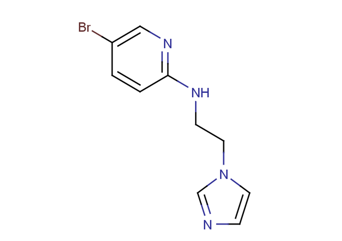 5-bromo-N-[2-(1H-imidazol-1-yl)ethyl]pyridin-2-amine