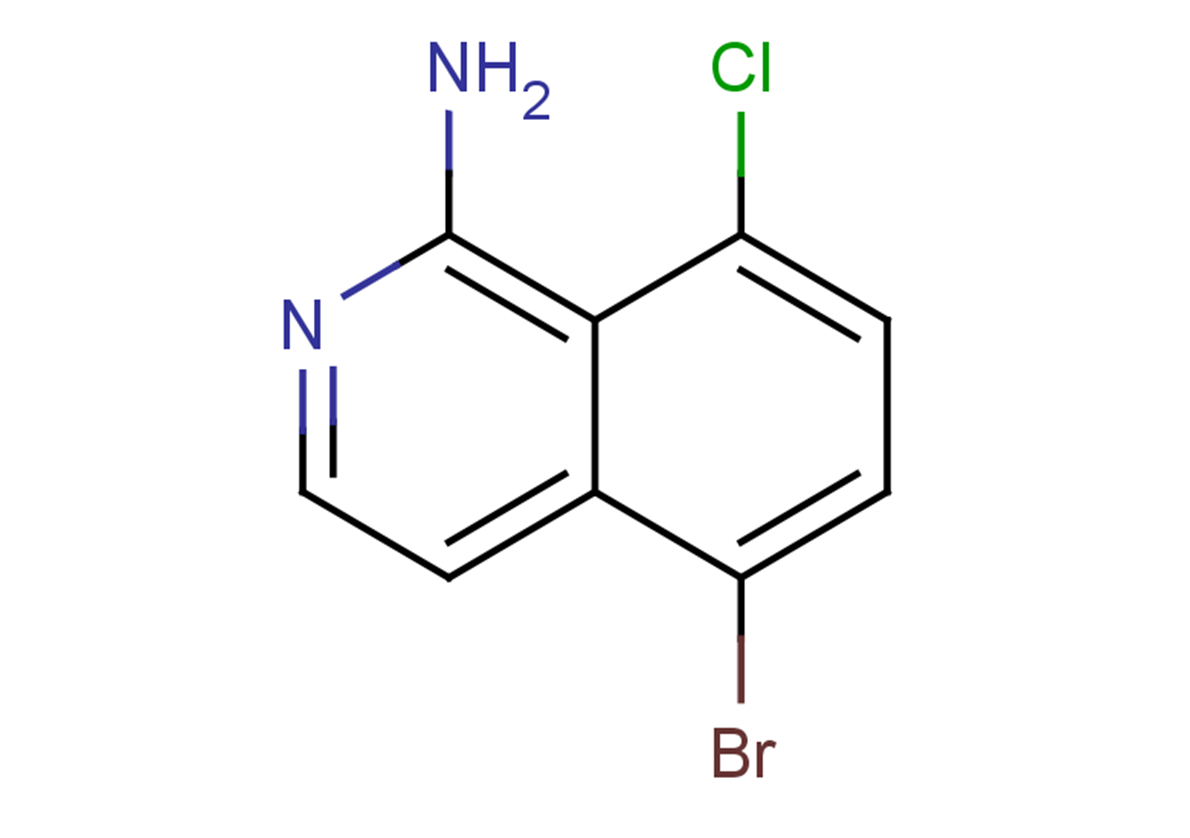 5-bromo-8-chloroisoquinolin-1-amine