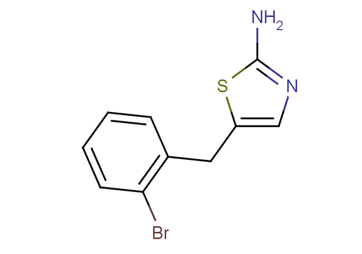 5-[(2-bromophenyl)methyl]-1,3-thiazol-2-amine