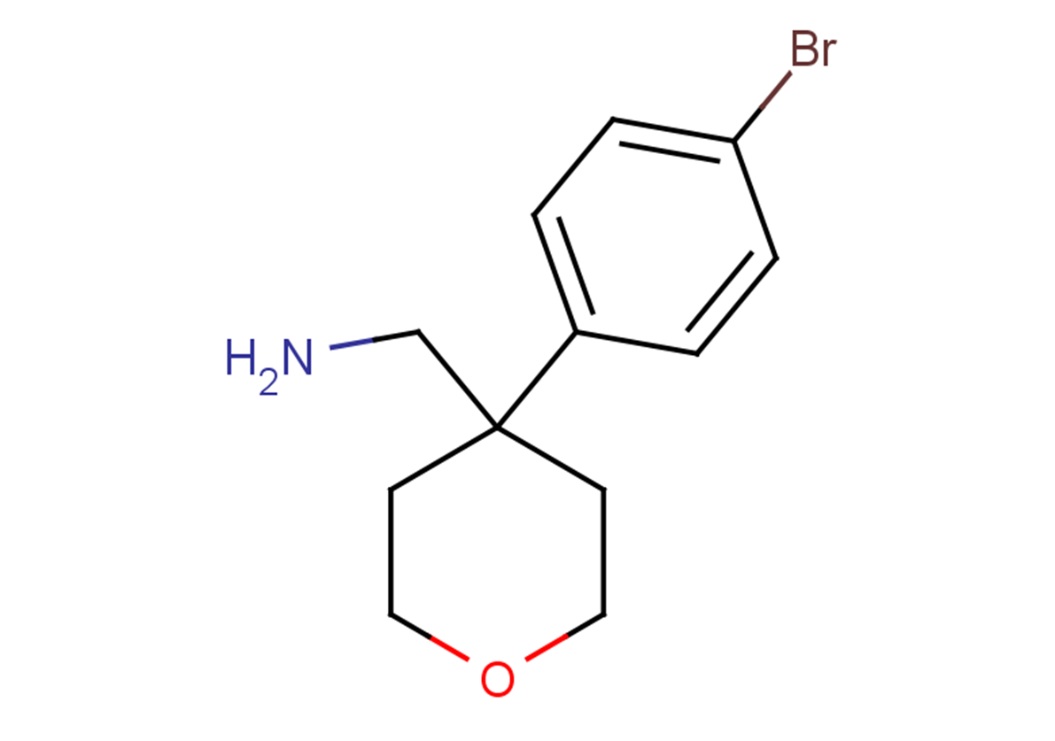 [4-(4-bromophenyl)oxan-4-yl]methanamine