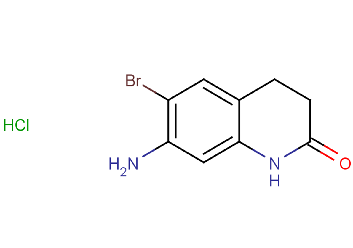 7-amino-6-bromo-1,2,3,4-tetrahydroquinolin-2-one hydrochloride
