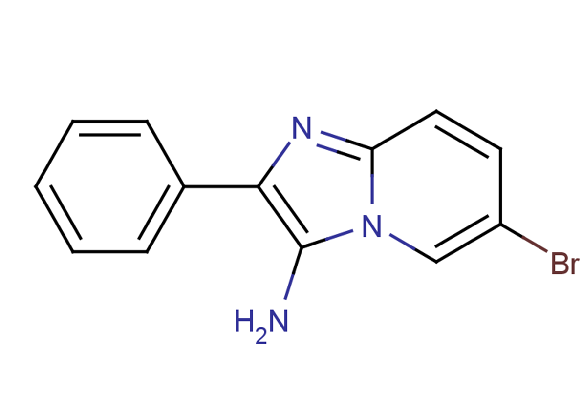 6-bromo-2-phenylimidazo[1,2-a]pyridin-3-amine