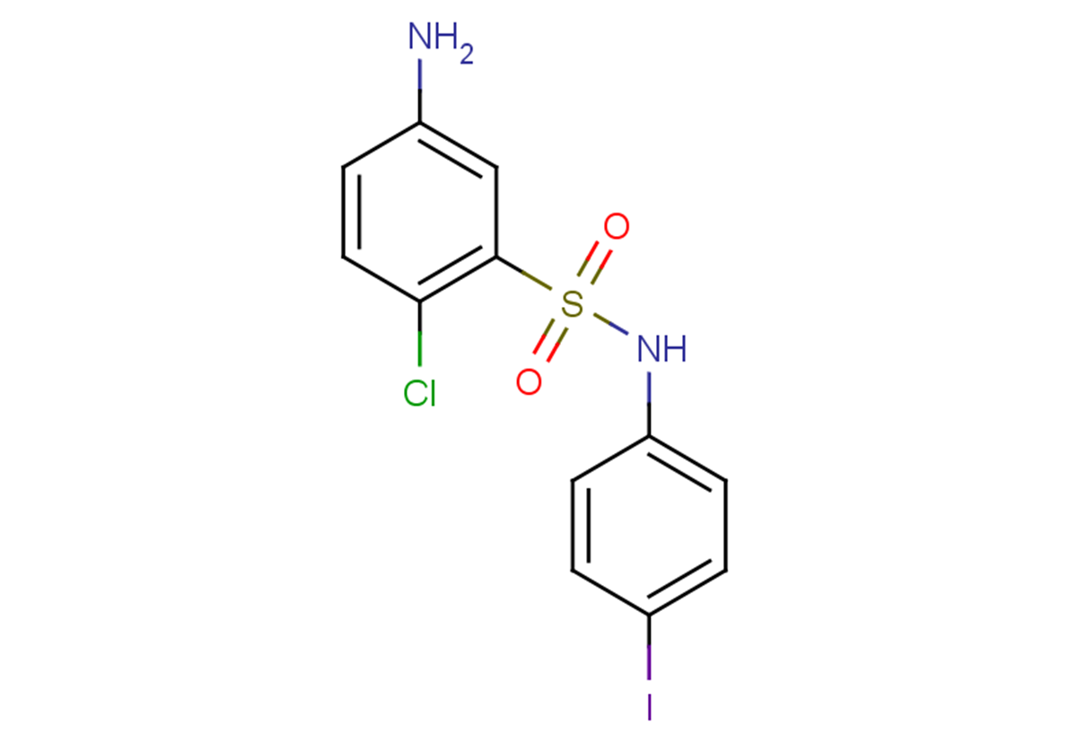5-amino-2-chloro-N-(4-iodophenyl)benzene-1-sulfonamide