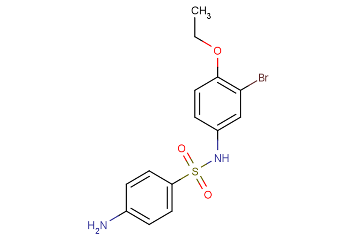4-amino-N-(3-bromo-4-ethoxyphenyl)benzene-1-sulfonamide