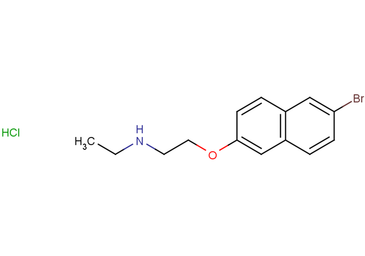 {2-[(6-bromonaphthalen-2-yl)oxy]ethyl}(ethyl)amine hydrochloride