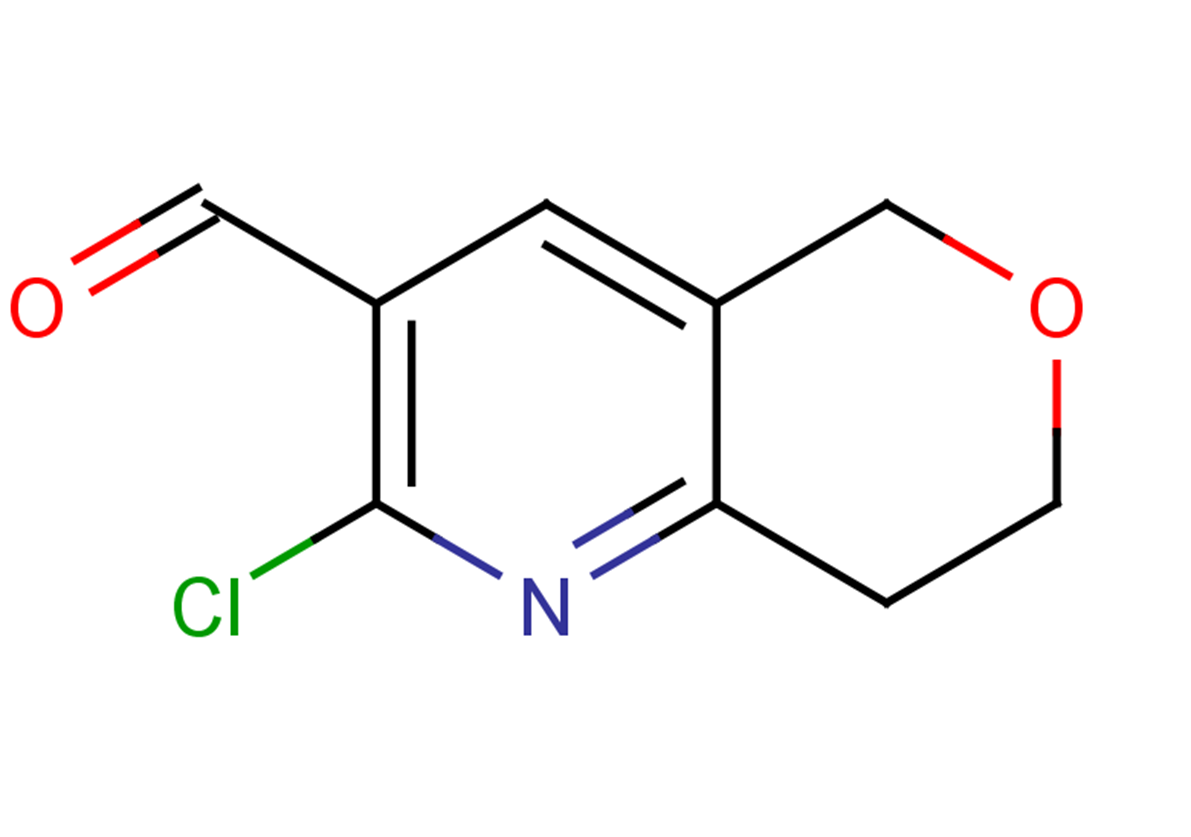 2-chloro-5H,7H,8H-pyrano[4,3-b]pyridine-3-carbaldehyde