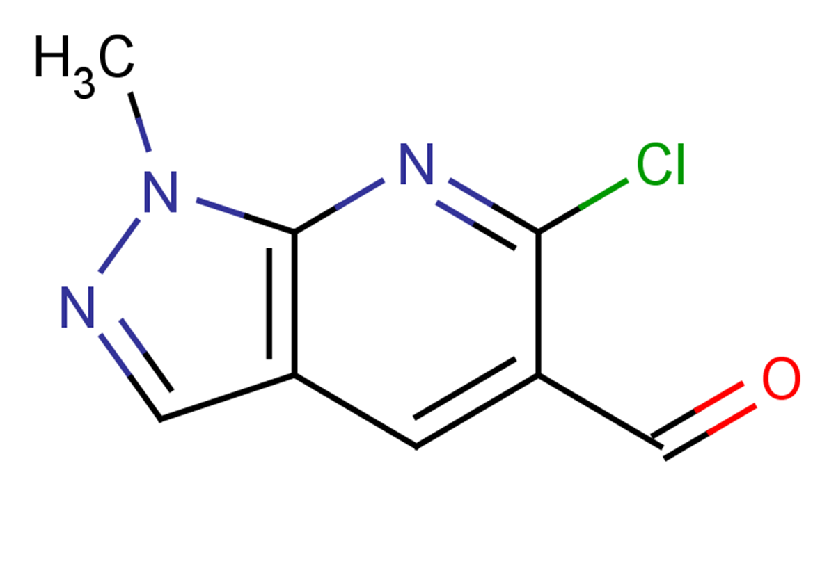 6-chloro-1-methyl-1H-pyrazolo[3,4-b]pyridine-5-carbaldehyde