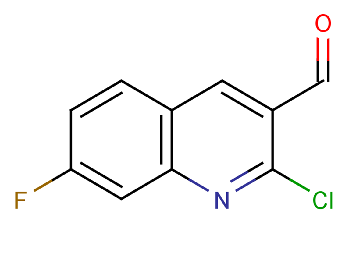 2-chloro-7-fluoroquinoline-3-carbaldehyde
