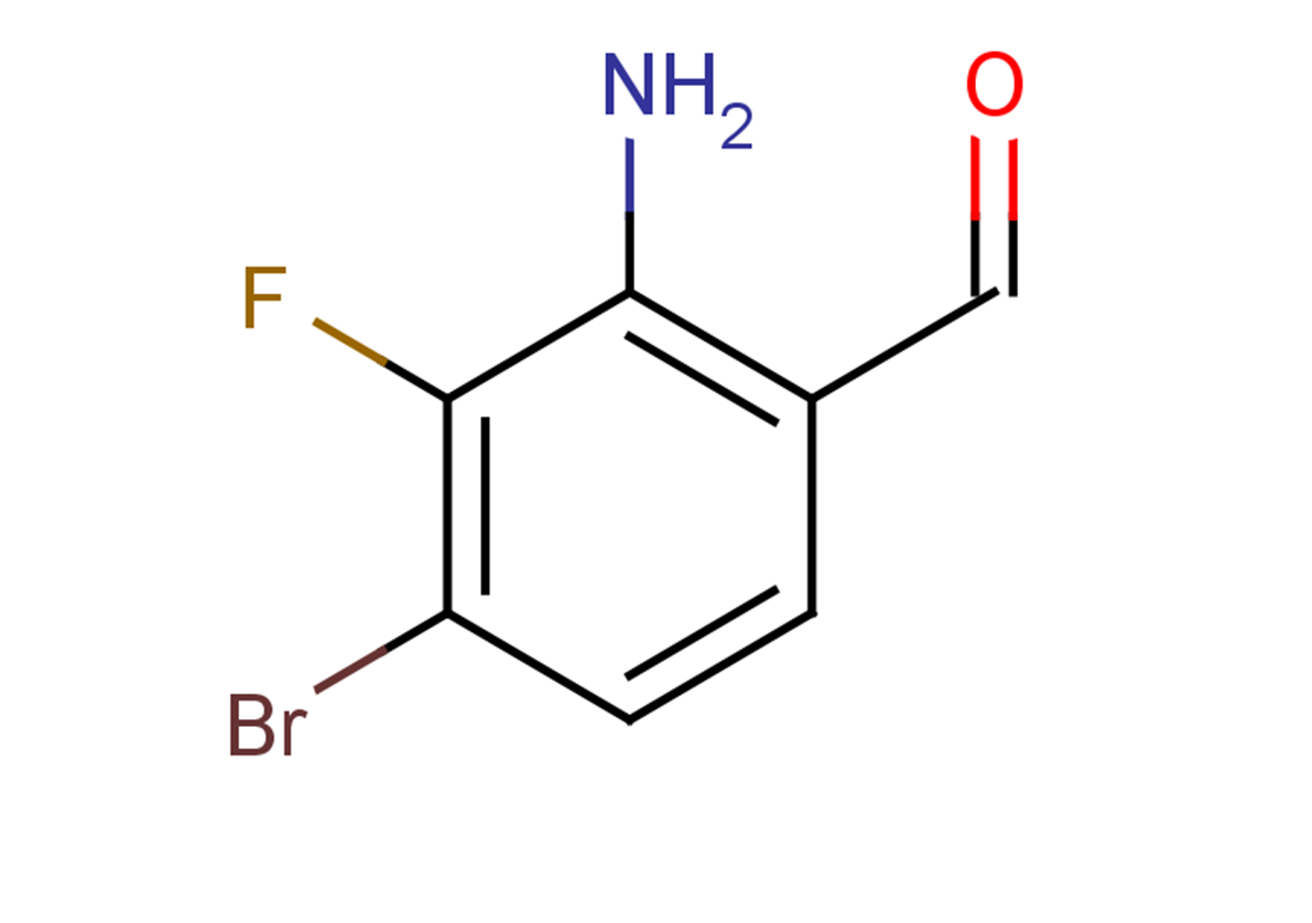 2-amino-4-bromo-3-fluorobenzaldehyde