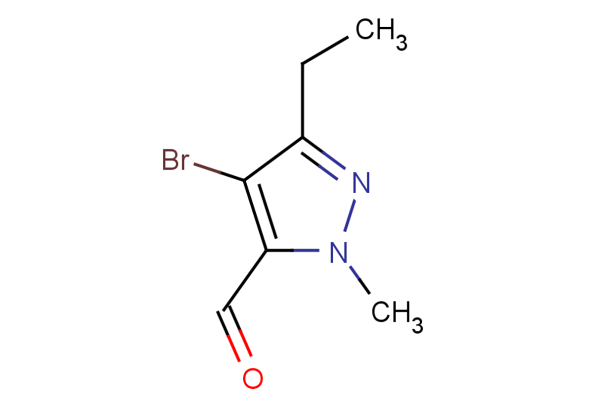 4-bromo-3-ethyl-1-methyl-1H-pyrazole-5-carbaldehyde