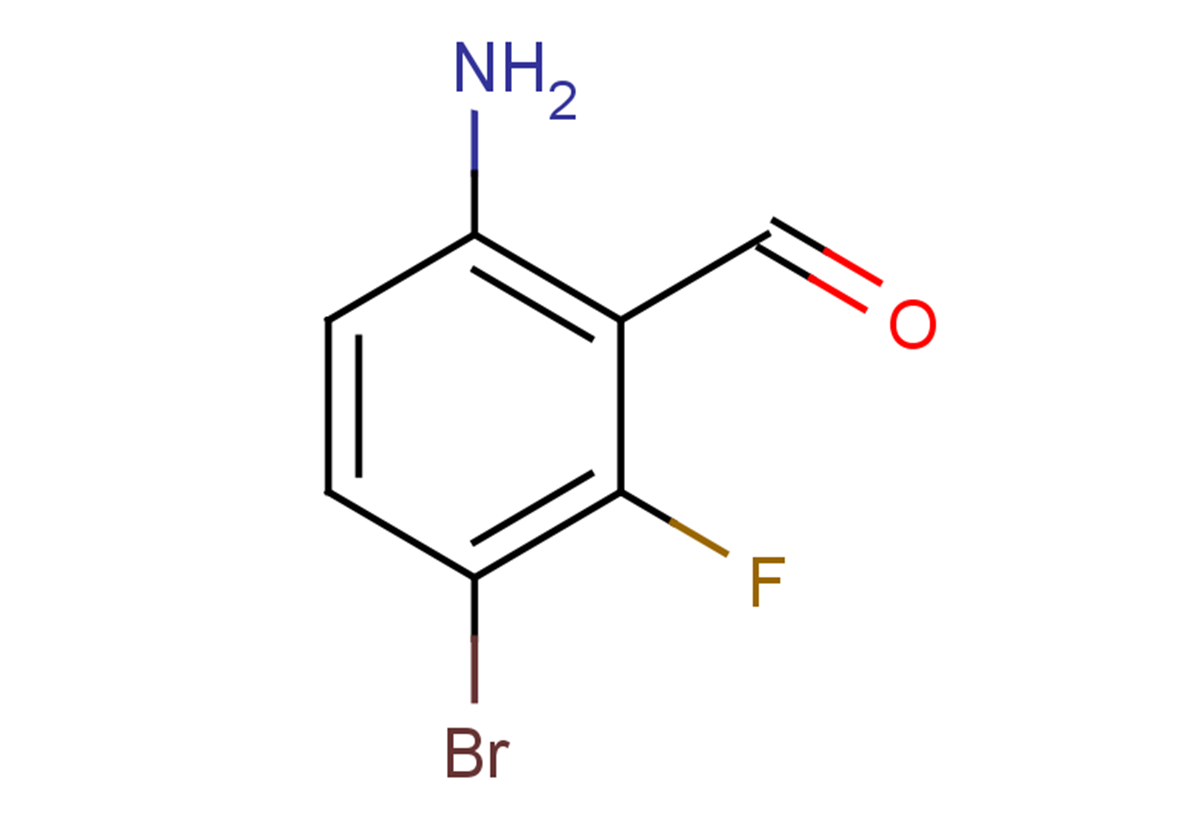 6-amino-3-bromo-2-fluorobenzaldehyde