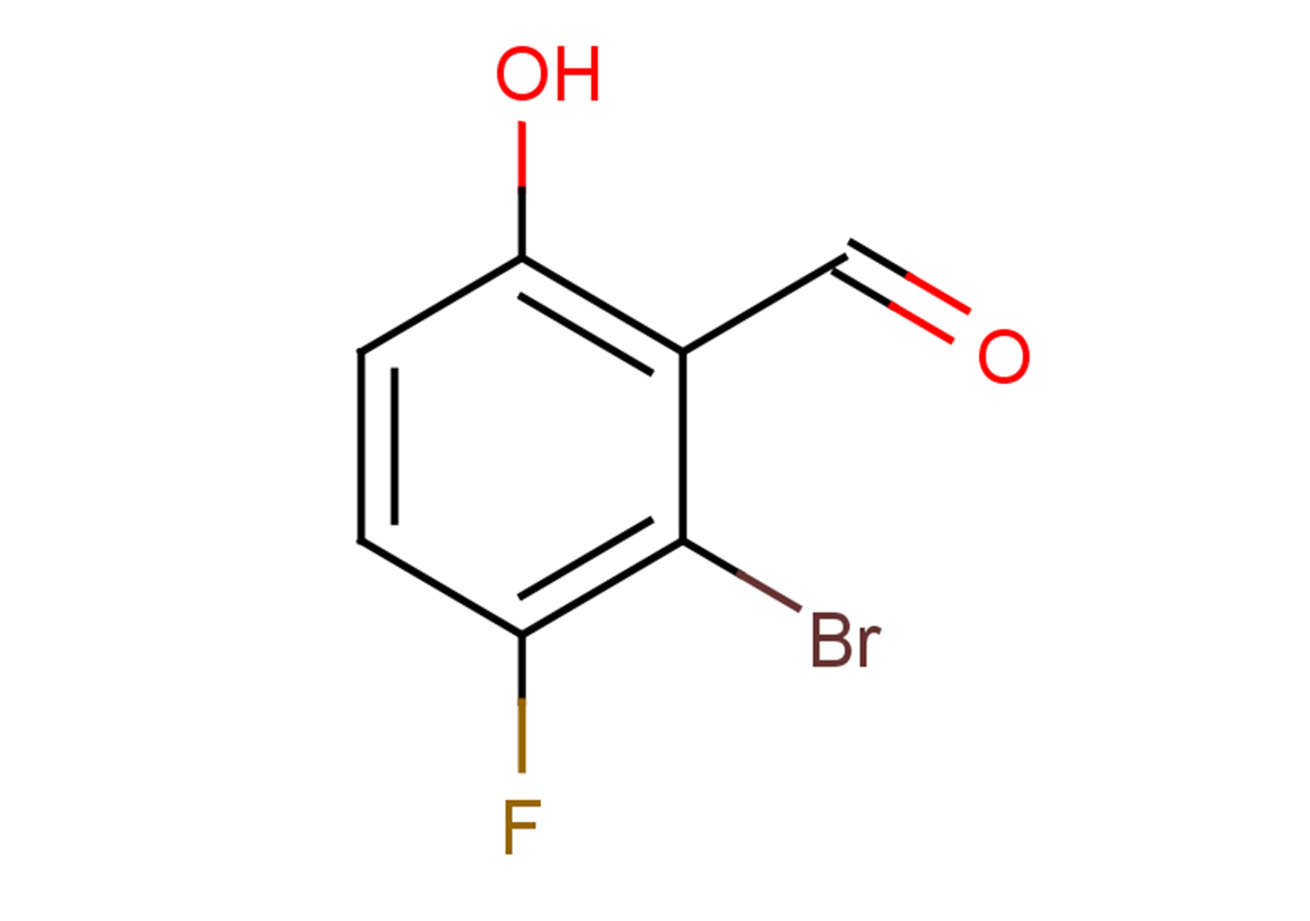 2-bromo-3-fluoro-6-hydroxybenzaldehyde