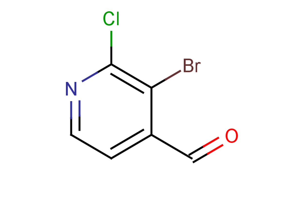 3-bromo-2-chloropyridine-4-carbaldehyde