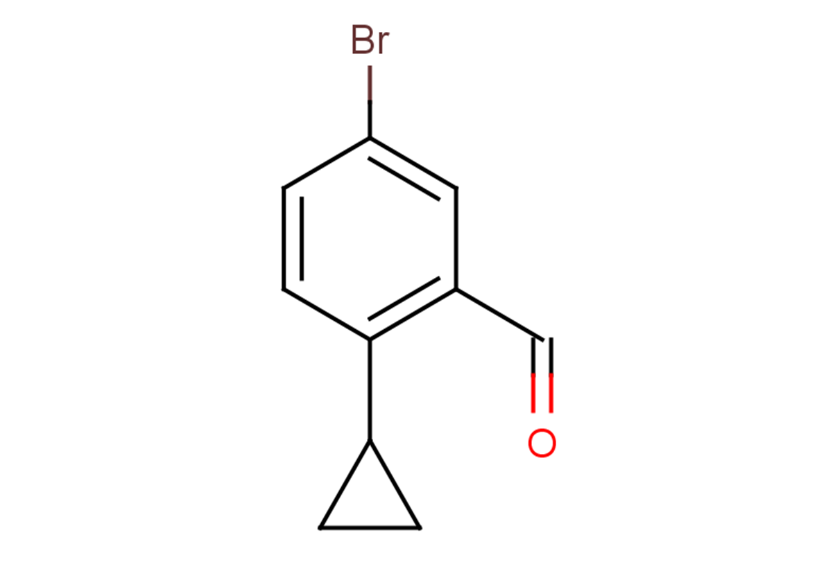 5-bromo-2-cyclopropylbenzaldehyde