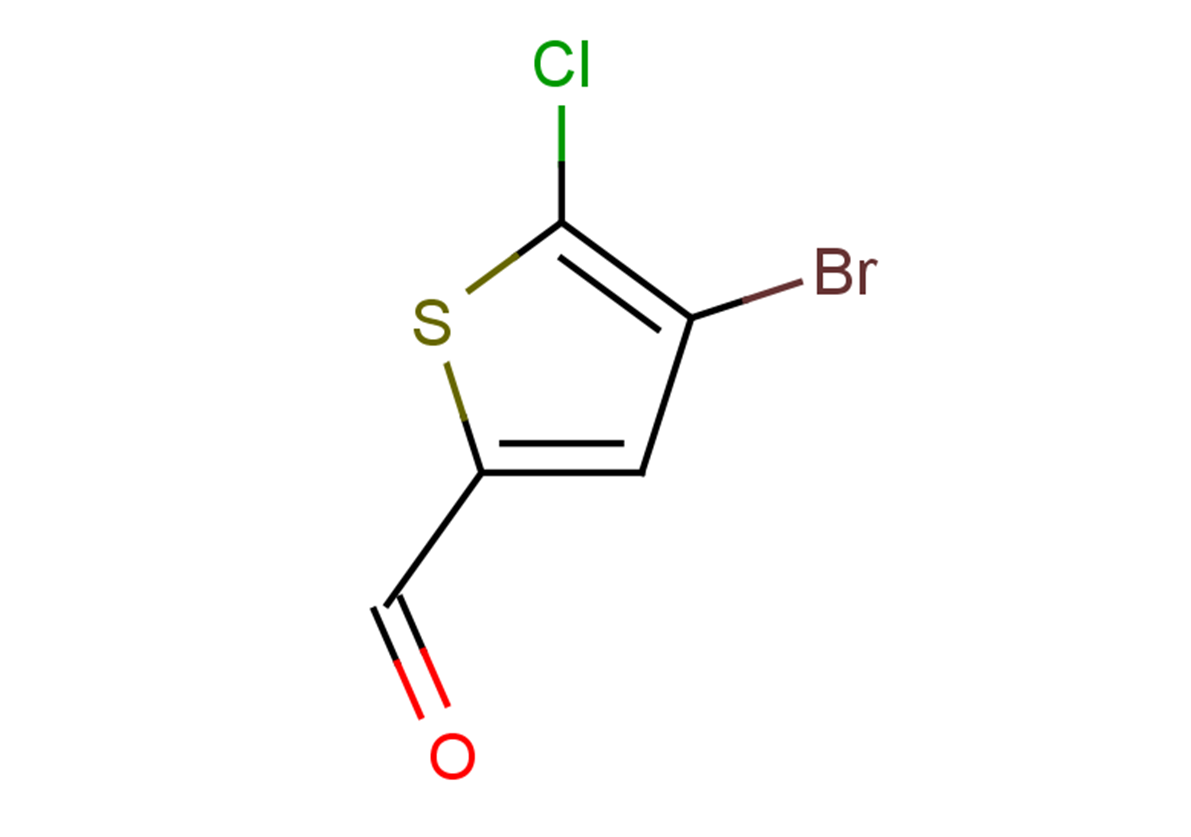 4-bromo-5-chlorothiophene-2-carbaldehyde
