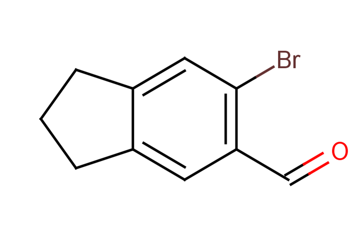 6-bromo-2,3-dihydro-1H-indene-5-carbaldehyde