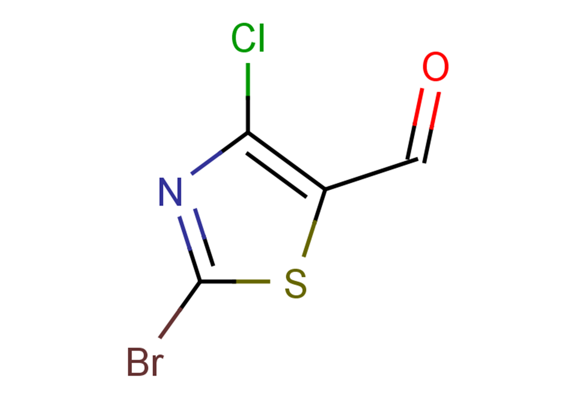 2-bromo-4-chloro-1,3-thiazole-5-carbaldehyde