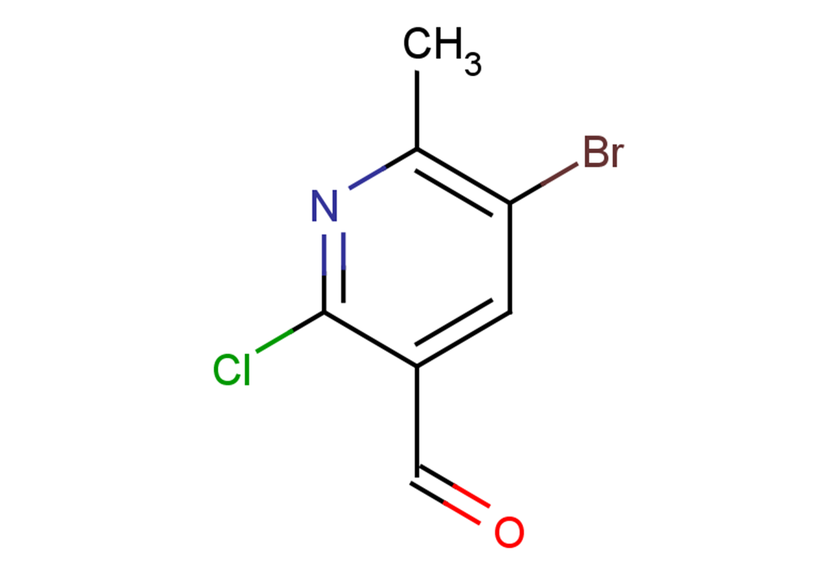 5-bromo-2-chloro-6-methylpyridine-3-carbaldehyde