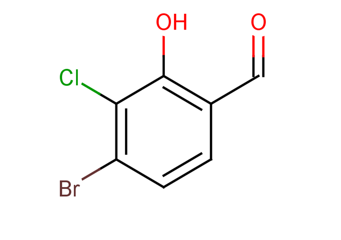 4-bromo-3-chloro-2-hydroxybenzaldehyde