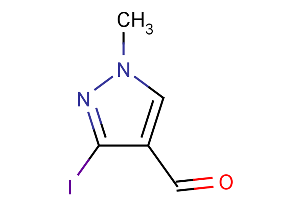 3-iodo-1-methyl-1H-pyrazole-4-carbaldehyde