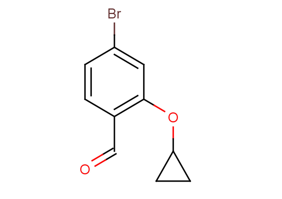 4-bromo-2-cyclopropoxybenzaldehyde