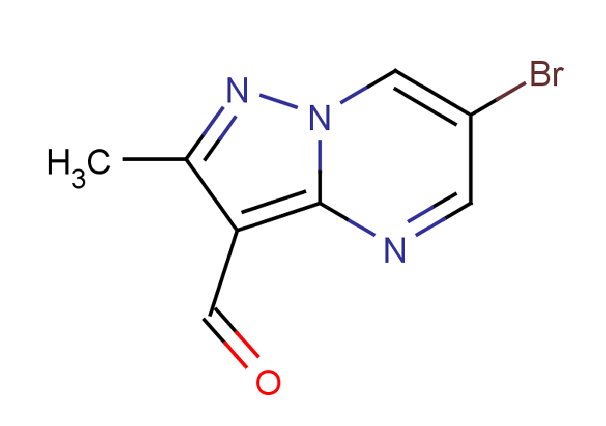 6-bromo-2-methylpyrazolo[1,5-a]pyrimidine-3-carbaldehyde