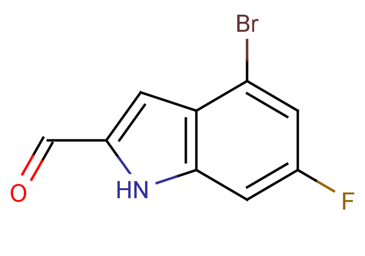4-bromo-6-fluoro-1H-indole-2-carbaldehyde
