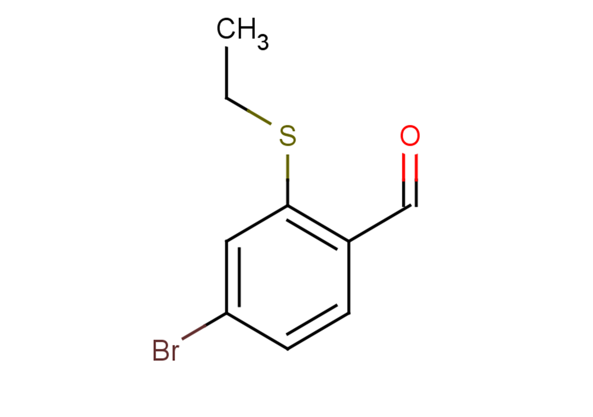 4-bromo-2-(ethylsulfanyl)benzaldehyde