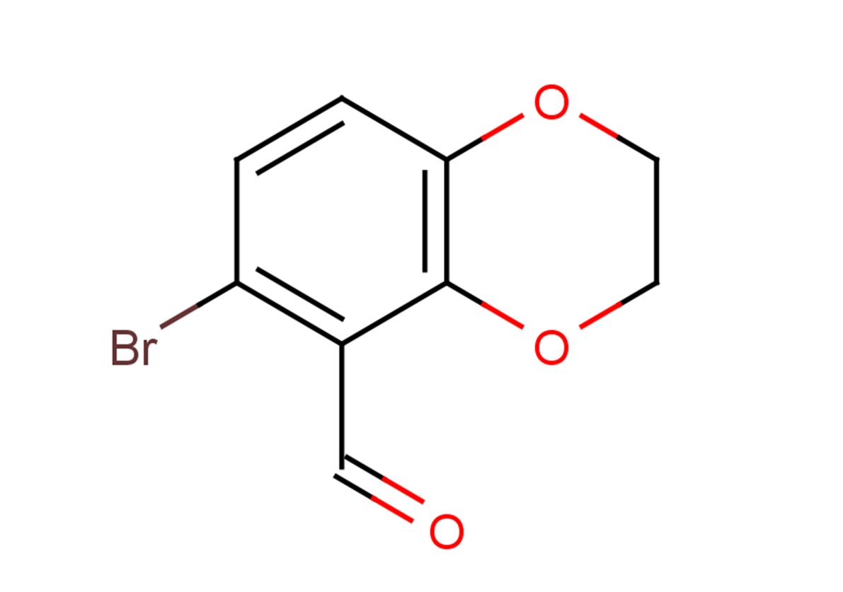 6-bromo-2,3-dihydro-1,4-benzodioxine-5-carbaldehyde