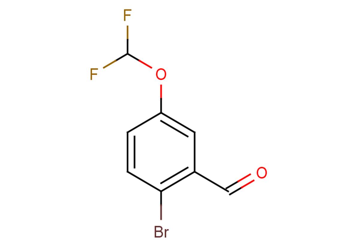 2-bromo-5-(difluoromethoxy)benzaldehyde