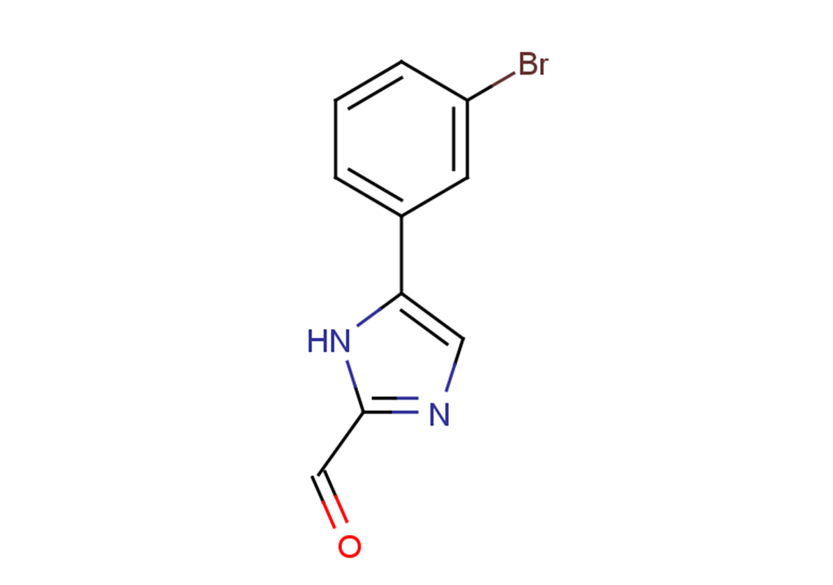 5-(3-bromophenyl)-1H-imidazole-2-carbaldehyde