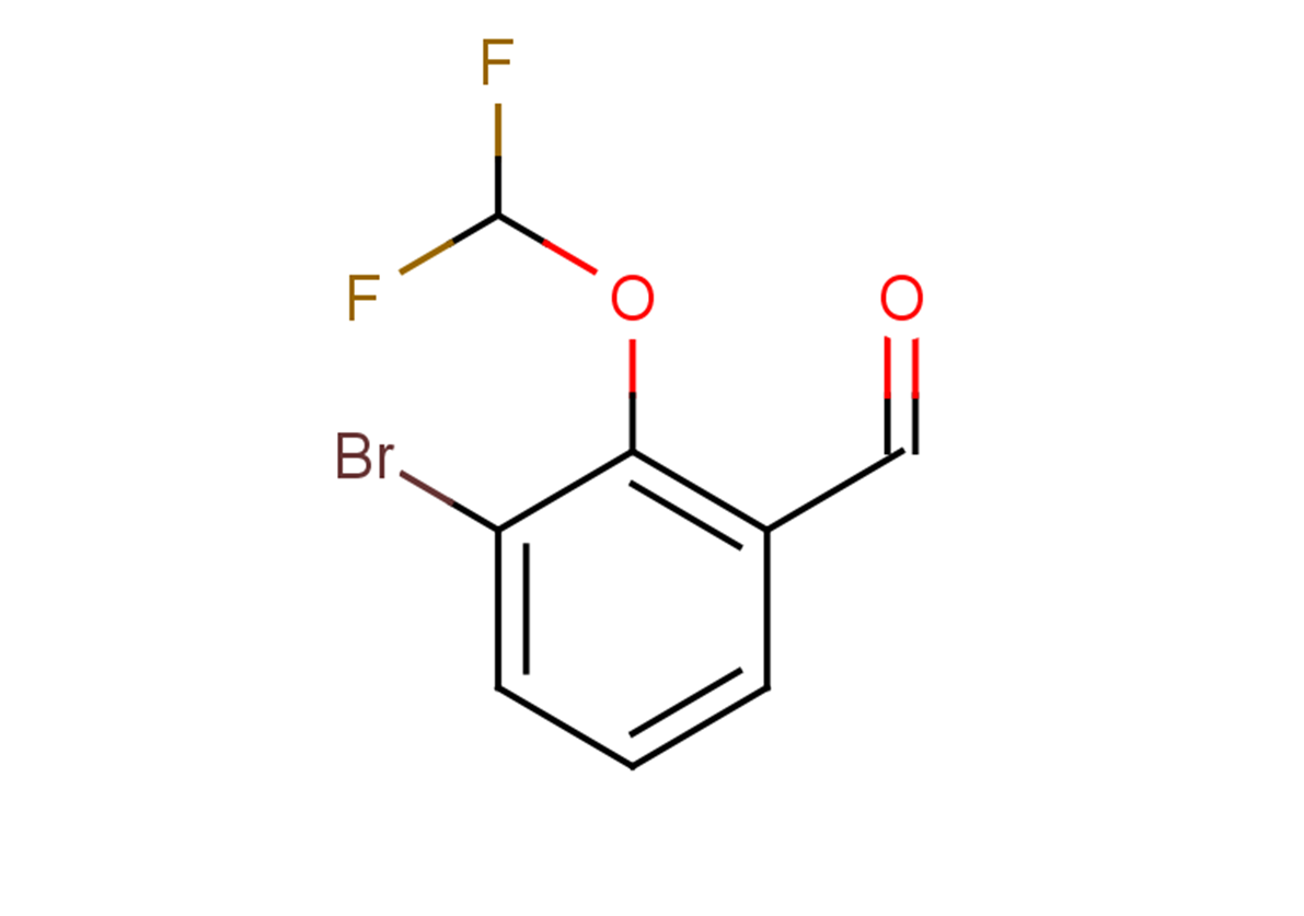 3-bromo-2-(difluoromethoxy)benzaldehyde