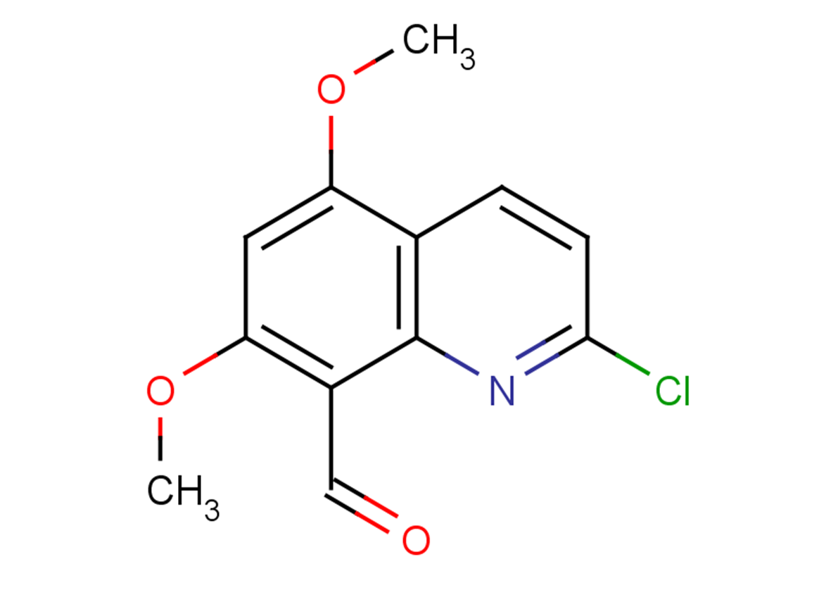 2-chloro-5,7-dimethoxyquinoline-8-carbaldehyde