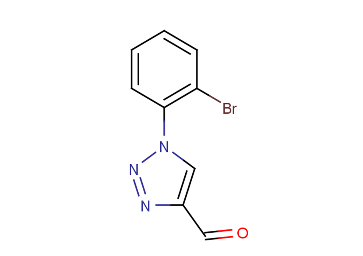 1-(2-bromophenyl)-1H-1,2,3-triazole-4-carbaldehyde