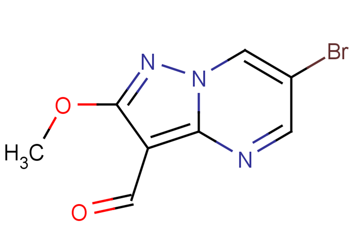 6-bromo-2-methoxypyrazolo[1,5-a]pyrimidine-3-carbaldehyde
