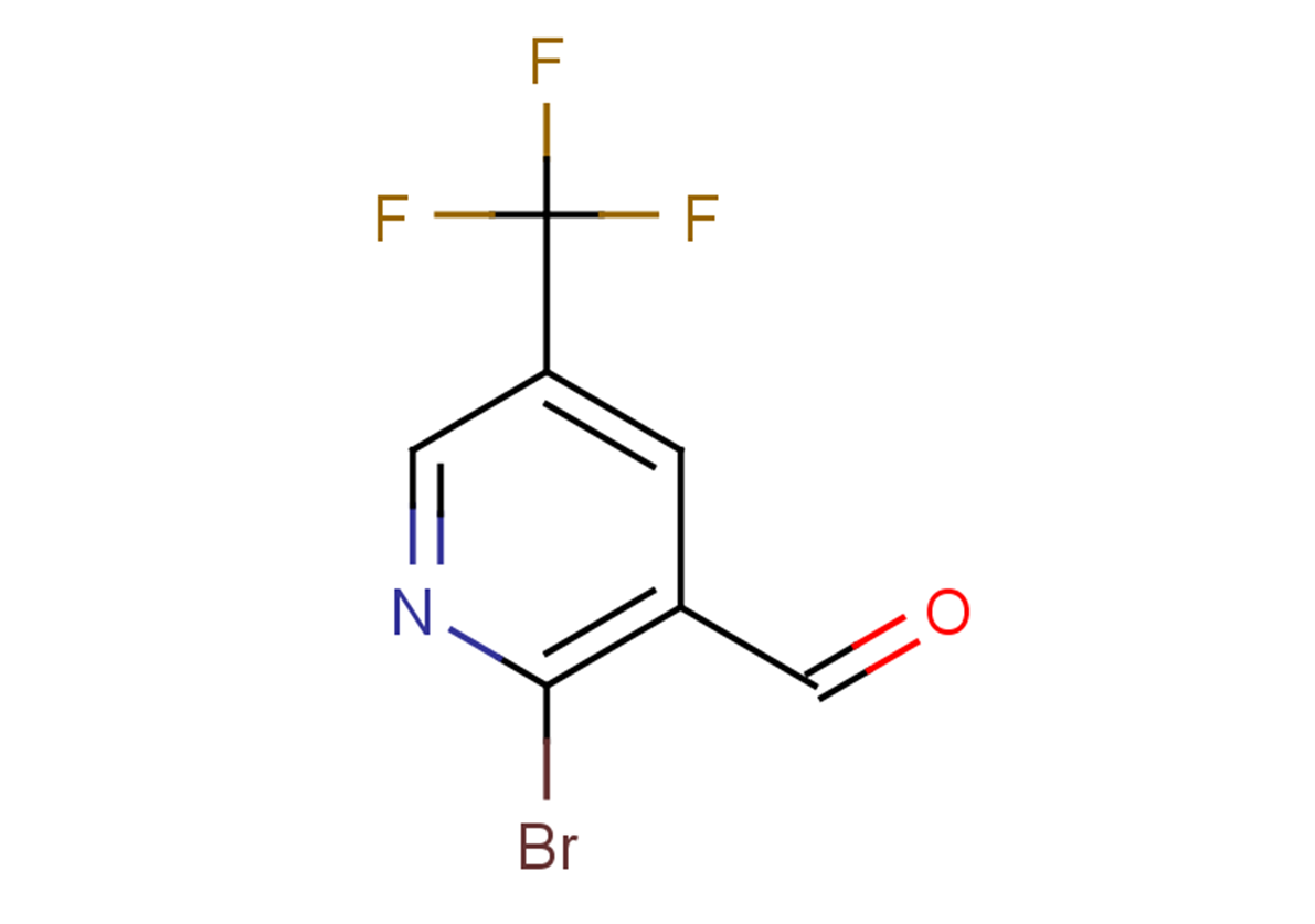 2-bromo-5-(trifluoromethyl)pyridine-3-carbaldehyde