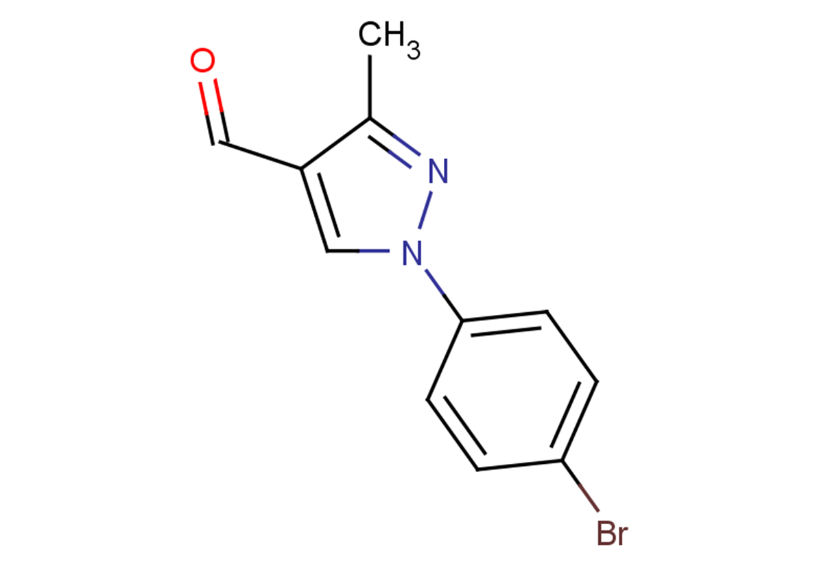 1-(4-bromophenyl)-3-methyl-1H-pyrazole-4-carbaldehyde