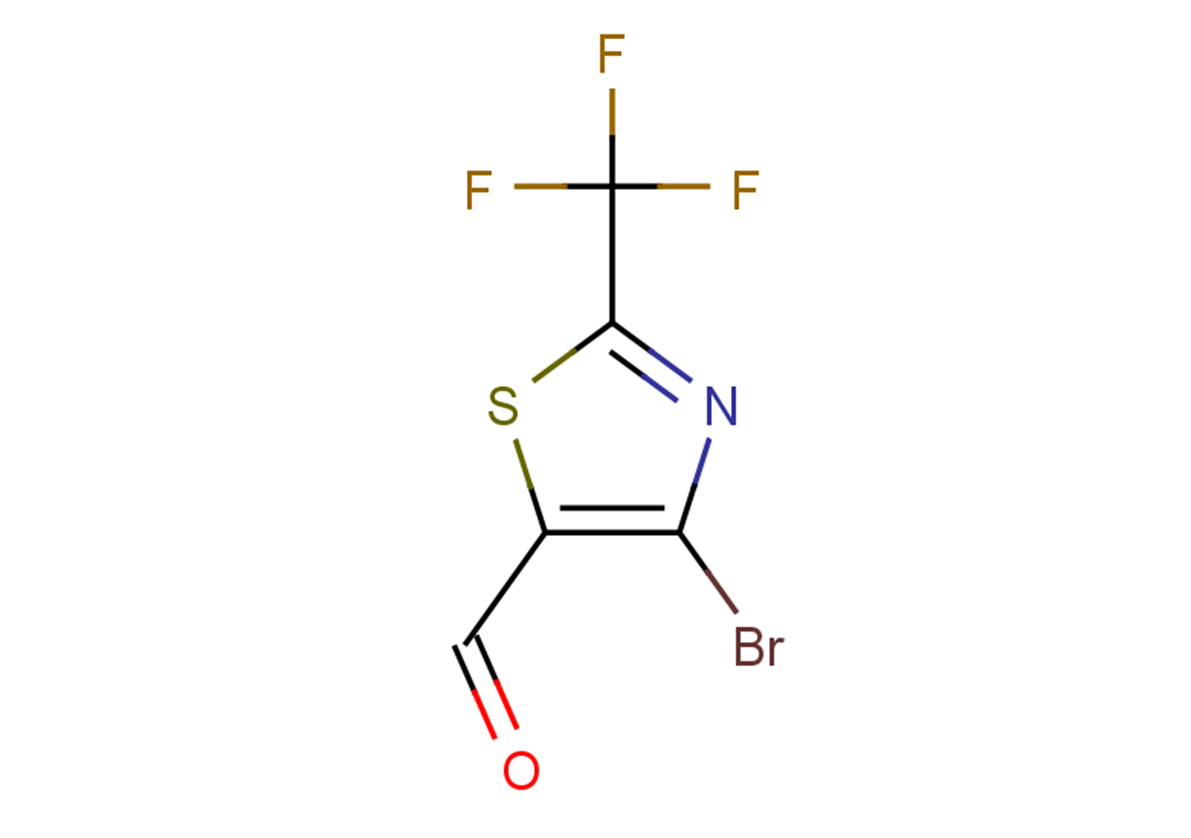 4-bromo-2-(trifluoromethyl)-1,3-thiazole-5-carbaldehyde