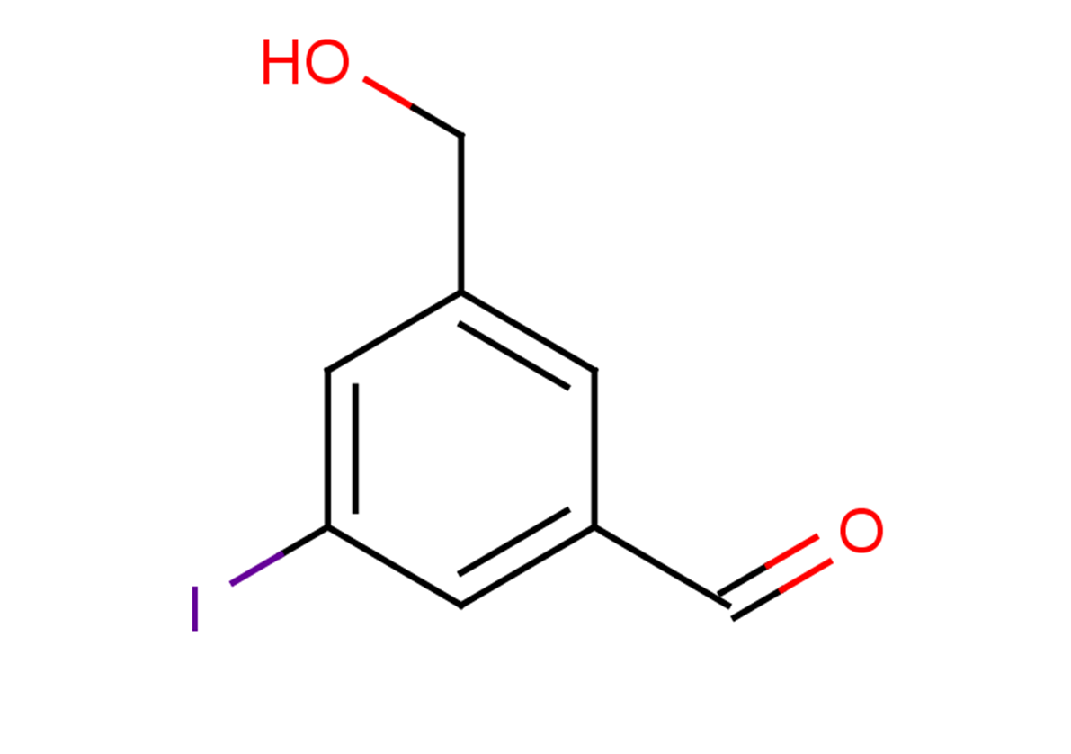 3-(hydroxymethyl)-5-iodobenzaldehyde