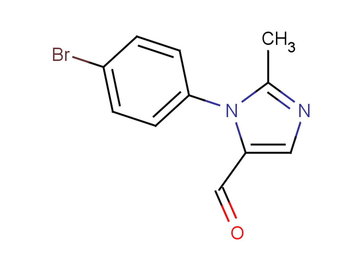 1-(4-bromophenyl)-2-methyl-1H-imidazole-5-carbaldehyde