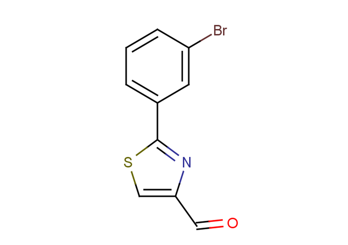 2-(3-bromophenyl)-1,3-thiazole-4-carbaldehyde