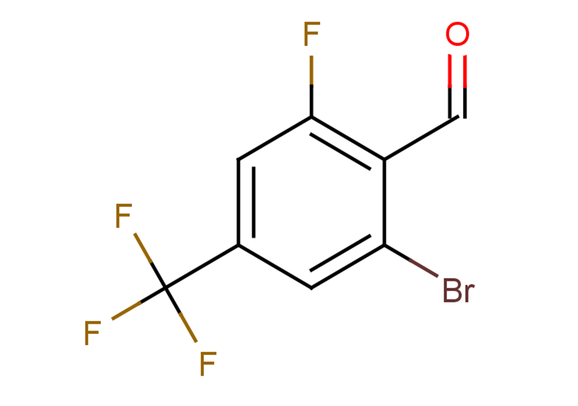 2-bromo-6-fluoro-4-(trifluoromethyl)benzaldehyde
