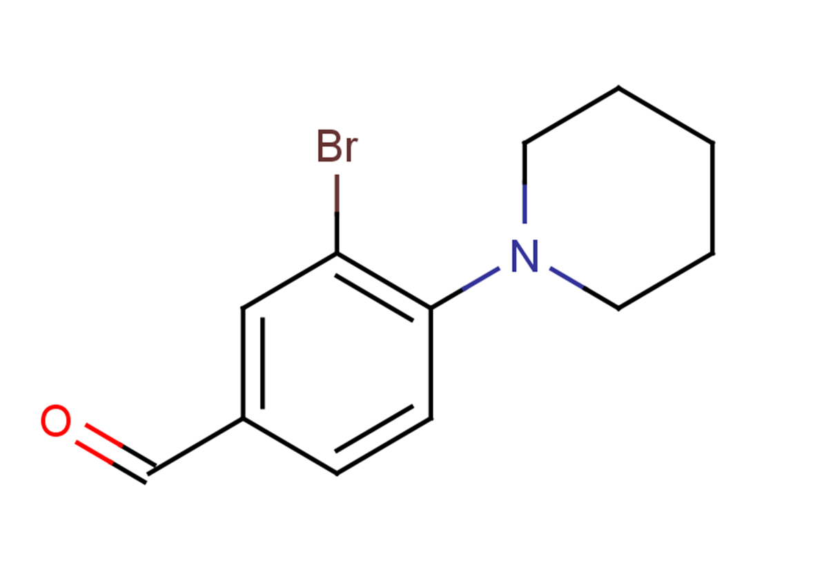 3-bromo-4-(piperidin-1-yl)benzaldehyde