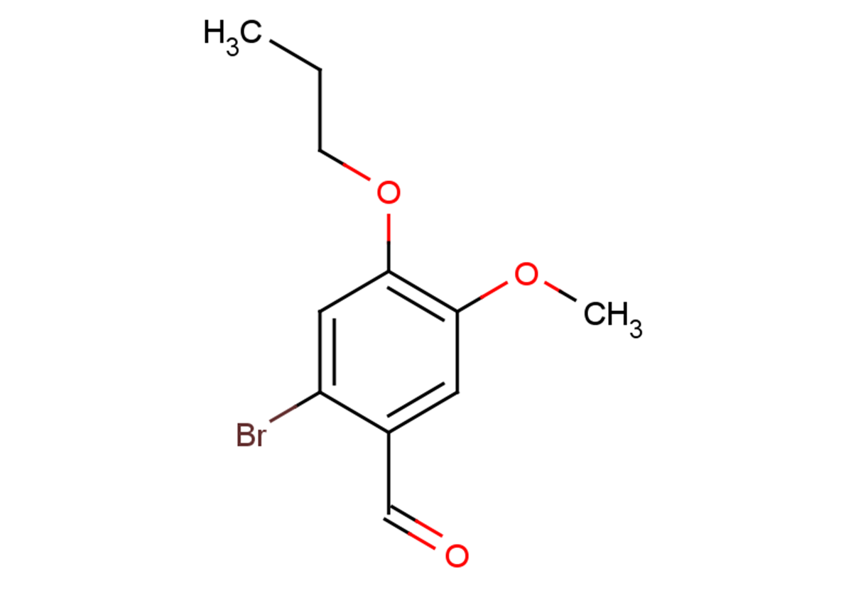 2-bromo-5-methoxy-4-propoxybenzaldehyde