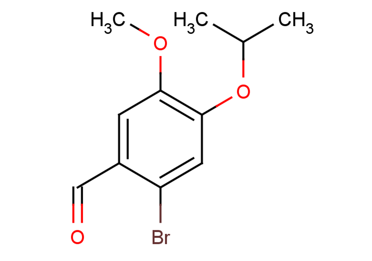 2-bromo-5-methoxy-4-(propan-2-yloxy)benzaldehyde