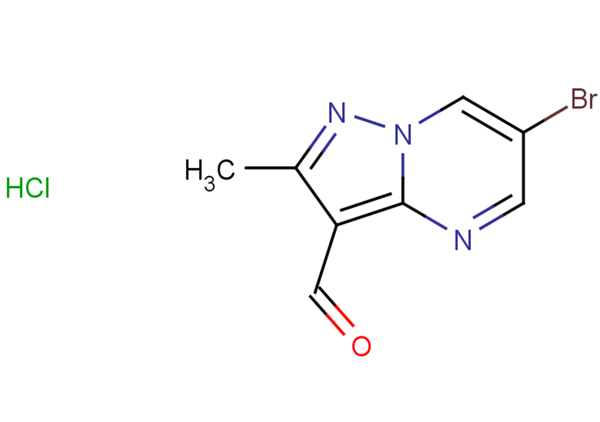6-bromo-2-methylpyrazolo[1,5-a]pyrimidine-3-carbaldehyde hydrochloride