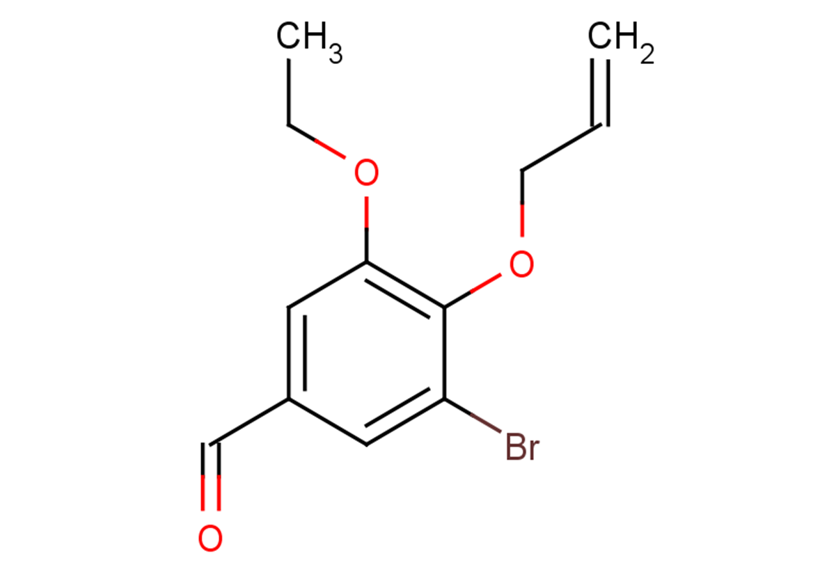 3-bromo-5-ethoxy-4-(prop-2-en-1-yloxy)benzaldehyde