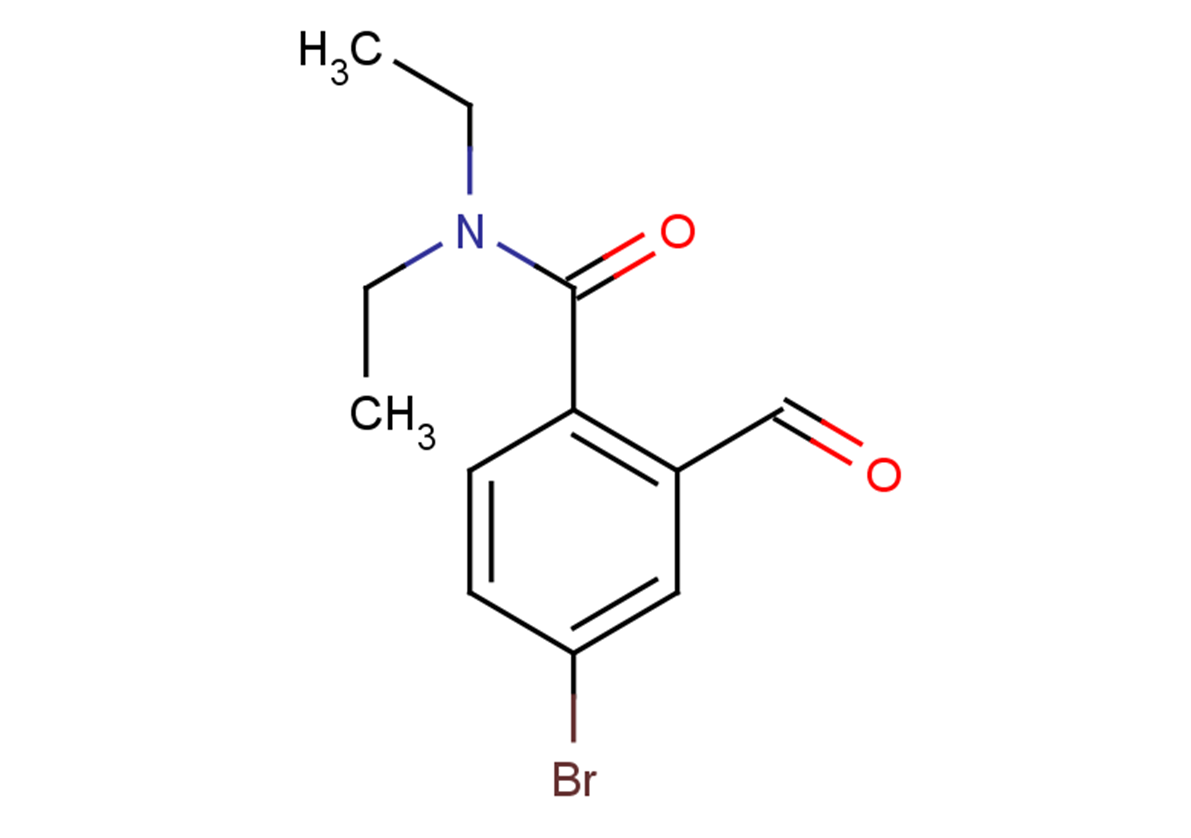4-bromo-N,N-diethyl-2-formylbenzamide